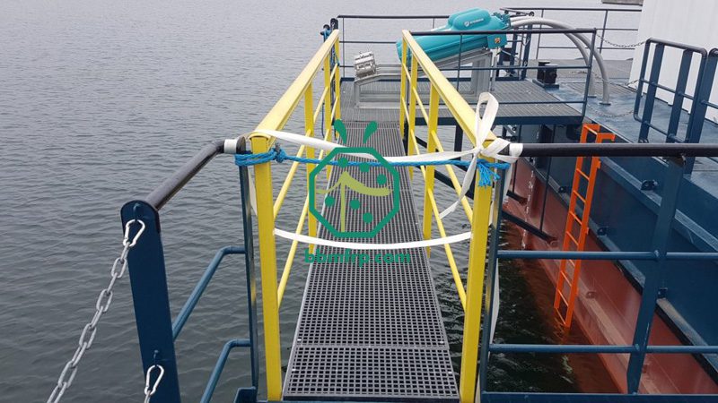 Marine Platform Fiberglass Walkway Grating