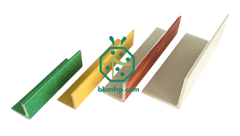 High strength structural pultruded fiberglass angle manufacturer